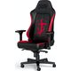 Fotel Noblechairs Fotel noblechairs HERO DOOM Edition, czarny, czarne obszycie (NBL-HRO-PU-DET)