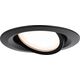 Paulmann Oprawa do wbudowania NOVA PLUS COIN LED DIM wychylna zestaw 3x6W 470lm 93mm 2700K IP65 230V czarny matowy