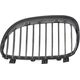 MTuning Grill sportowy pojedyncze żeberka Matt Black  BMW 5 (E60) Sedan (E61) Touring 2003-2010