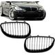 MTuning Grill sportowy pojedyncze żeberka Matt Black  BMW 5 (E60) Sedan (E61) Touring 2003-2010