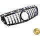 MTuning Grill sportowy GT Chrome & Black MERCEDES A-Class W176 przed liftem 2012-2015