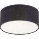 Lampa sufitowa TK Lighting TK Lighting Rondo 3335 plafon lampa sufitowa 3x15W E27 czarny/biały