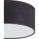 Lampa sufitowa TK Lighting TK Lighting Rondo 3335 plafon lampa sufitowa 3x15W E27 czarny/biały