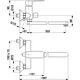 Bateria wannowa 4428-715-00 / KFA / AGAT / BATERIA WANNOWO-UMYWALKOWA Z NATRYSKIEM PUNKTOWYM, CHROM