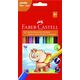 Faber-Castell FABER-CASTELL Buntstifte dreikant Jumbo 5.4mm 12er Karton