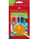Faber-Castell FABER-CASTELL Buntstifte dreikant Jumbo 5.4mm 12er Karton