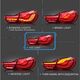 MTuning Zestaw Lamp Tylnych Dynamic LED Red BMW 4 F32 F82 4 F33 F83 2013-obecnie