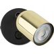 Kinkiet TKKRYWULT Tk Lighting Top 6030 kinkiet plafon lampa ścienna sufitowa spot 1x10W GU10 czarny/złoty