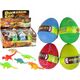 LeanToys Wykluwające się Magiczne Jajko Dinozaura Rosnące 6 cm Kolorowe