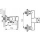 Bateria prysznicowa Alkotest FD1-FLS-7-11/ F-DESIGN/ FLUSSO/ BATERIA NATRYSKOWA, BEZ ZESTAWU,  CHROM