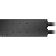 APC APC NetShelter - Automatisches Netzumschaltgerat (Rack - einbaufahig) - AC 207-253 V - 7400 VA - 1-phasig - USB, Ethernet 10/100/1000 - Ausgangsanschlusse: 18 - 2U - 2.44 m Schnur - Schwarz