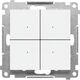 Kontakt-Simon Nadajnik bateryjny Wi-Fi Kontakt-Simon 55 TENB1W.01/111 CONTROL B moduł biały mat