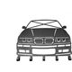 Mtuning_A Wieszak na klucze BMW E36 drift
