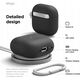 Elago Elago AirPods 4 Hang Silicone Case - etui z karabińczykiem do AirPods 4 czarne - Gwarancja bezpieczeństwa. Proste raty. Bezpłatna wysyłka od 170 zł.