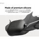 Elago Elago AirPods 4 Hang Silicone Case - etui z karabińczykiem do AirPods 4 czarne - Gwarancja bezpieczeństwa. Proste raty. Bezpłatna wysyłka od 170 zł.