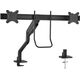 Neomounts Uchwyt biurkowy na 2 monitory 17" - 27" (DS75S-950BL2)