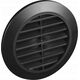 Κάλυμμα αερισμού AWENTA Awenta Classic T74CZ Mini-Awent Fi60 μαύρο 13685318 5905033315334