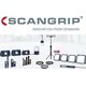 Scangrip Akumulatorowa lampa budowlana 5000 lm ze zintegrowanym statywem TOWER 5 CONNECT 03.6105C