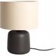 Lampa stołowa Leitmotiv Lampa stołowa ALMA ceramiczna podstawa, Ø 23 cm