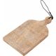 Deska do krojenia Home Styling Collection Deska do krojenia z drewna mango, z uchwytem, 10 x 19,5 x 1,3 cm