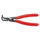 Knipex Szczypce do pierścieni osadniczych wewnętrzne wygięte 165mm (4821J21)