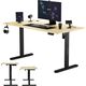 Biurko SENSE7 elektryczne Nojo 140x70 cm Black Pine