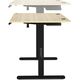 Biurko SENSE7 elektryczne Nojo 140x70 cm Black Pine