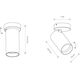 Φωτιστικό οροφής Nowodvorski White room downlight Mono 7807 με μεταλλικό σωλήνα κατευθυντικό σημείο 10192699 5903139780797