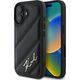 Karl Lagerfeld Karl Lagerfeld KLHCP16MPQDSMGK iPhone 16 Plus 6.7" czarny/black hardcase Quilted Signature