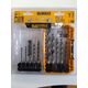 Wiertło Dewalt DEWALT WIERTŁO METAL HEX KPL.10szt. 3-10mm BLACK & GOLD