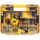 Wiertło Dewalt DEWALT WIERTŁO METAL HEX KPL.10szt. 3-10mm BLACK & GOLD