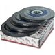 Graphite LUKAS TARCZA DO METALU 125mm x 1,0mm RAZOR CUT PLUS INOX A60X-BF**