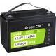 Green Cell Green Cell CUBE LiFePO4 125Ah 12.8V 1600Wh Lithium Iron Phosphate Battery for Camper, Solar, Off-Grid System, Boat