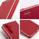OEM Kabura LUNA Book Carbon do SAMSUNG Xcover 7 czerwony 14243503 5903396324574