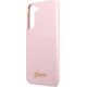 Guess Guess GUHCS22MLSLMGLA S22+ S906 lawenda/lavender hardcase Silicone Script Metal Logo
