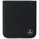 Mercedes Mercedes MEHMZF623RBGVK Z Flip6 F741 czarny/black Leather Wood Imitation MagSafe