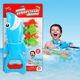 LeanToys Gra Kąpielowa Zestaw Rekin Łowca Rybek Niebieski