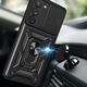 Hurtel Hybrid Armor Camshield etui do Samsung Galaxy S23 pancerny pokrowiec z osłoną na aparat czarne