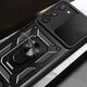 Hurtel Hybrid Armor Camshield etui do Samsung Galaxy S23 pancerny pokrowiec z osłoną na aparat czarne