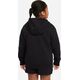 Nike Bluza Nike Sportswear Club Fleece Jr girls DC7118 010 DC7118 010 czarny M (137-147)