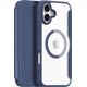 Dux Ducis Etui Dux Ducis Skin X Pro na iPhone 16 z MagSafe i klapką - niebieskie