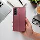 Vega KABURA MAGNETO BOOK DO SAMSUNG A16 BURGUNDOWY>