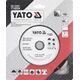 Yato Full diamond disc for 79261 180x2.2x25.4mm YT-6016 3030305 5906083960161