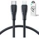 Kabel USB Joyroom USB-C - Lightning 1.2 m Czarny (JYR677)