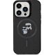Karl Lagerfeld Karl Lagerfeld KLHMP15LHGKCNOK iPhone 15 Pro 6.1" czarny/black hardcase Karl&Choupette Glitter MagSafe
