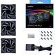 Wentylator Lian Li Uni Fan TL LCD 120 RGB 3-pack + Hub (12TLLCD3B)