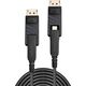 Lindy LINDY DisplayPort Fibre Optic Hybrid 1.4 Kabel 10m