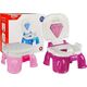 Nocnik Różowy z Diamentem Dla Malucha LEAN Toys