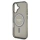 Original Case IPHONE 16 PLUS Guess Hardcase IML Glitter Circle MagSafe (GUHMP16MHFGEREK) black 3666339307417