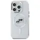 Karl Lagerfeld KLHMP15LHLSKCH Apple iPhone 15 Pro hardcase IML Metal Karl&Choupette Head MagSafe white
